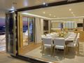 QUARANTA Curvelle 34m Luxury Superyacht Dining Table