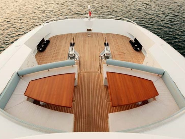 QUARANTA Curvelle 34m Luxury Superyacht Sun Deck