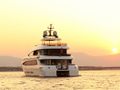 QUARANTA Curvelle 34m Luxury Superyacht Sunset QUARANTA Curvelle 34m Luxury Superyacht Sunset