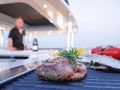 QUARANTA Curvelle 34m Luxury Superyacht Exquisite Dining