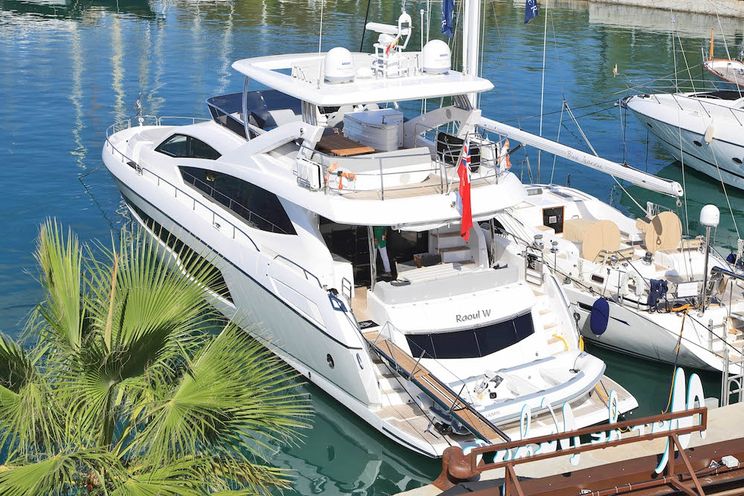 Charter Yacht RAOUL W - Sunseeker 75 Yacht - 4 Cabins - Palma de Mallorca - Ibiza - Formentera - Balearics