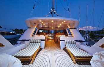 Aft deck