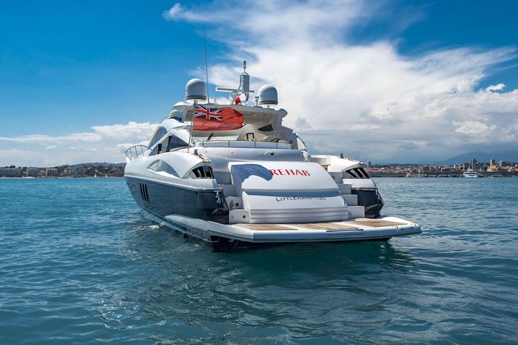 Charter Yacht REHAB - Sunseeker Predator 68 - 2 Cabins - Antibes - Cannes - St Tropez - Monaco