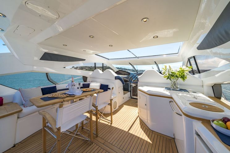 Charter Yacht REHAB - Sunseeker Predator 68 - 2 Cabins - Antibes - Cannes - St Tropez - Monaco
