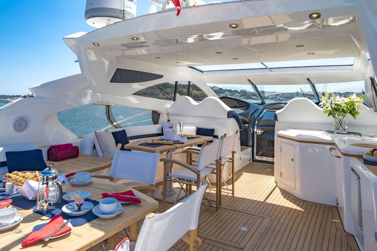 Charter Yacht REHAB - Sunseeker Predator 68 - 2 Cabins - Antibes - Cannes - St Tropez - Monaco