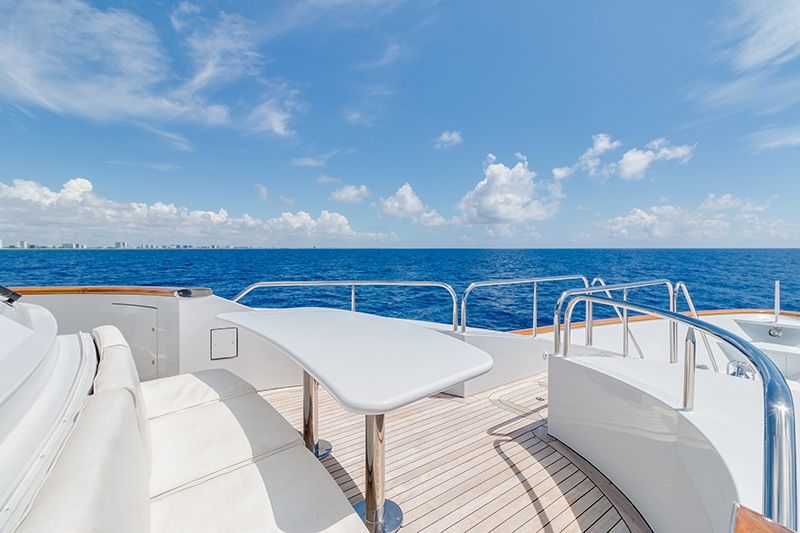 RELENTLESS Trinity 145 Luxury Superyacht Sun Deck