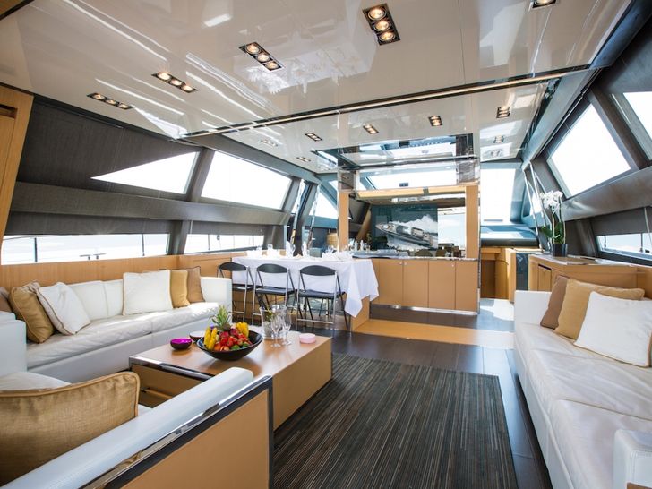 RHINO A Riva Domino 86 Luxury Motoryacht Interior