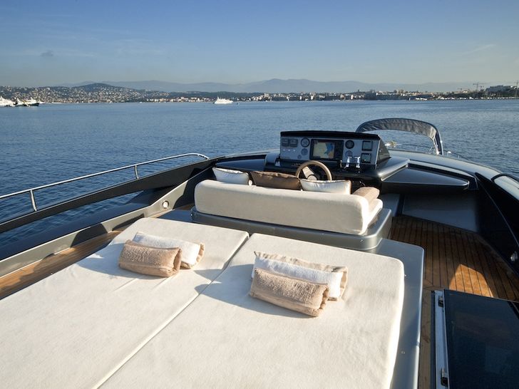 RHINO A Riva Domino 86 Luxury Motoryacht Sundeck