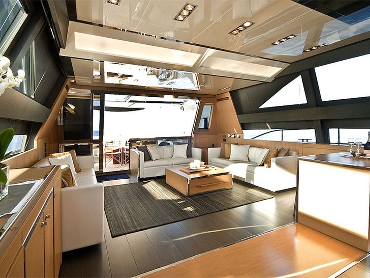 RHINO A Riva Domino 86 Luxury Motoryacht Saloon