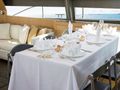 RHINO A Riva Domino 86 Luxury Motoryacht Formal Dining