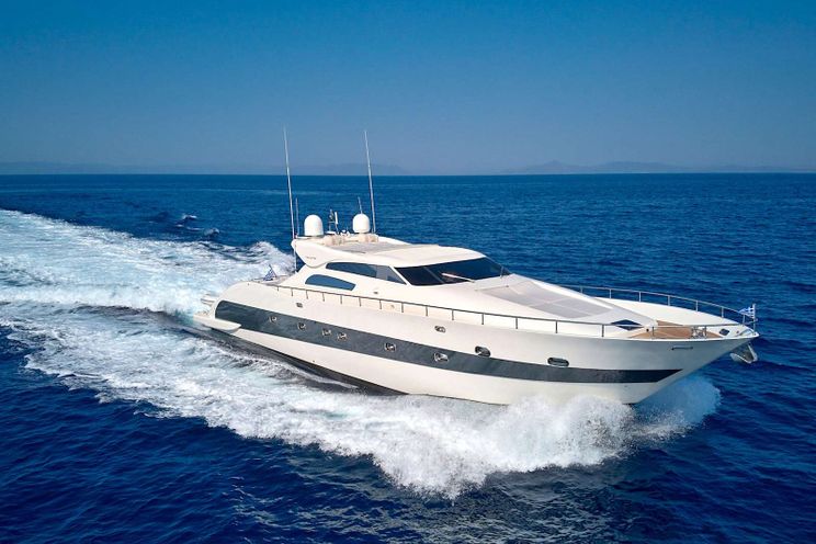 Charter Yacht RUBY - Tecnomar Velvet 83 - 4 Cabins - Athens - Mykonos - Paros - Cyclades - Greece