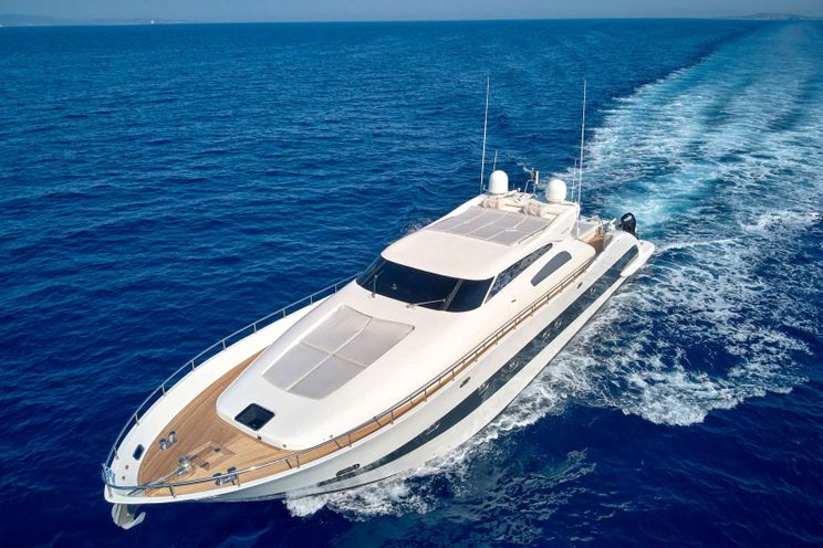 Charter Yacht RUBY - Tecnomar Velvet 83 - 4 Cabins - Athens - Mykonos - Paros - Cyclades - Greece