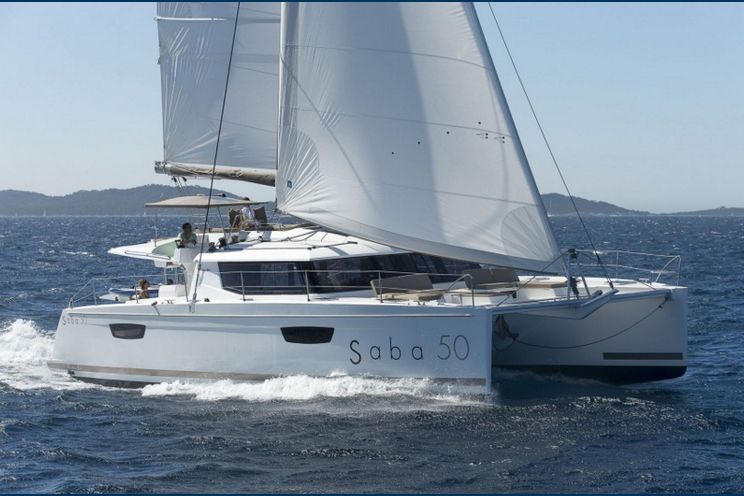 Charter Yacht Saba 50 with watermaker&A/C
