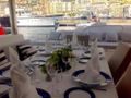 SANDISEAS - Lagoon 62 - Aft Deck Dining