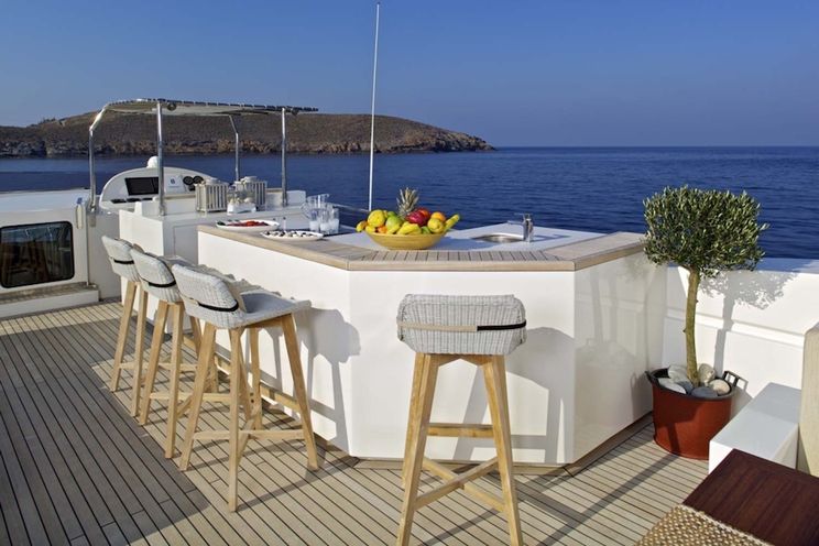 Charter Yacht SANJANA - Leight Notika 32m - 4 Cabins - Athens - Mykonos - Kos - Lefkas - Paros