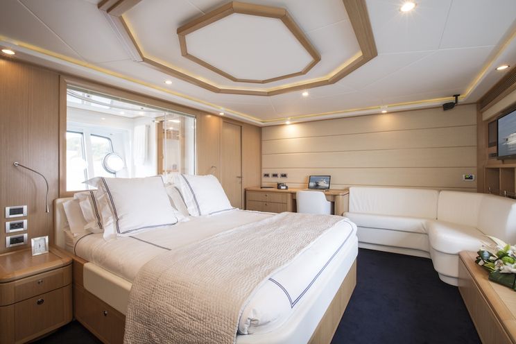 Charter Yacht PORTHOS SANS ABRI - Ferretti 881 - 4 Cabins - Sardinia - Poltu Quatu - Porto Cervo - Sardinia - Italy