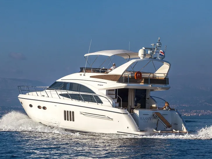 Princess 62 Croatia Running