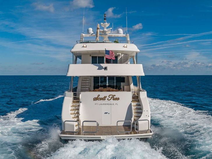 SCOTT FREE - President 114,stern view SCOTT FREE - President 114,stern view