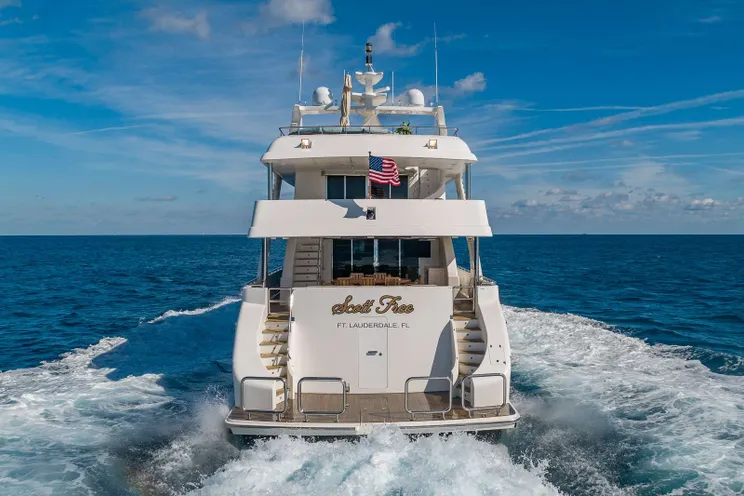 Charter Yacht SCOTT FREE - President 114 - 4 Cabins - Fort Lauderdale - Florida East Coast - Bahamas