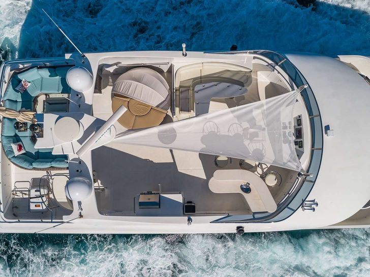 SCOTT FREE - President 114,aerial view of the sun deck SCOTT FREE - President 114,aerial view of the sun deck