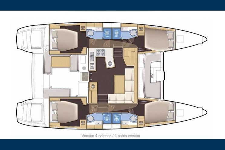 Layout for TIME OUT - yacht layout
