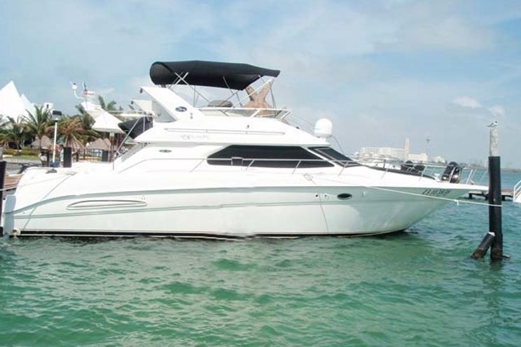 Charter Yacht Sea Ray 45 - 2 Cabins - Cancun - Isla Mujeres - Playa Del Carmen