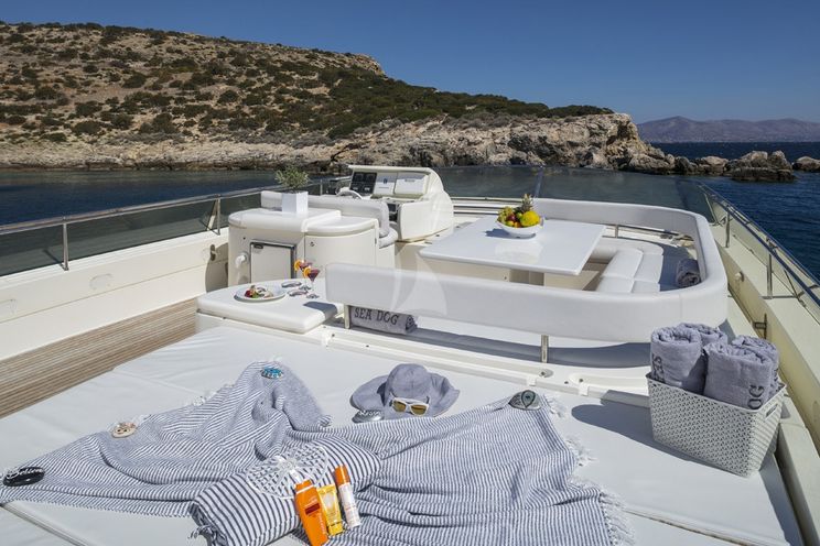 Charter Yacht LAZY DAYS - 24.4m Ferretti - 4 Cabins -Athens - Mykonos - Rhodes