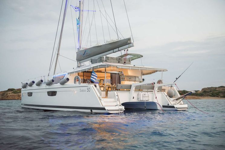 Charter Yacht SEA ENERGY V - Fountaine Pajot Saba 50 - 5 cabins - Athens - Paros - Mykonos