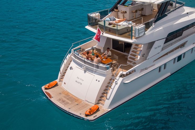 Charter Yacht SEA STORY - Vanquish 23m - 4 Cabins - Ibiza - Palma - Balearic Islands