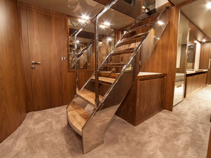 SEATALY Amer Cento Quad Luxury Superyacht Stairwell