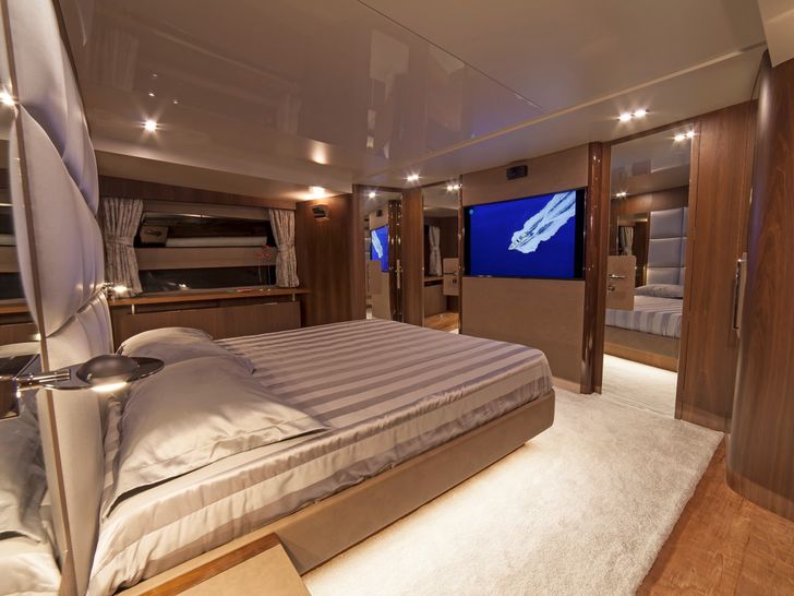 SEATALY Amer Cento Quad Luxury Superyacht Master Cabin