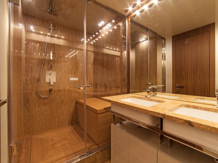 SEATALY Amer Cento Quad Luxury Superyacht Bathroom