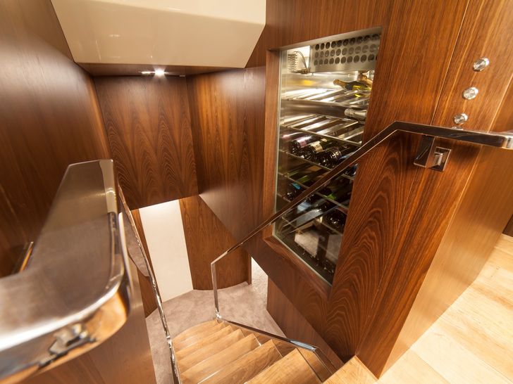 SEATALY Amer Cento Quad Luxury Superyacht Wine Rack