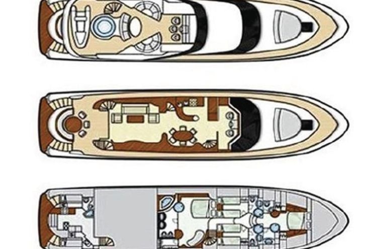 Charter Yacht SERAPH - 27m Mochi Craft - 4 cabins - Mallorca - Ibiza - Palma - Formentera