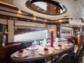 SERAPH Mochi Craft Crewed Motoryacht Dining SERAPH Mochi Craft Crewed Motoryacht Dining