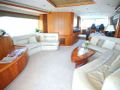 SERENITY Sunseeker 82 - main saloon SERENITY Sunseeker 82 - main saloon