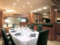 SERENITY Sunseeker 82 - indoor dining area SERENITY Sunseeker 82 - indoor dining area