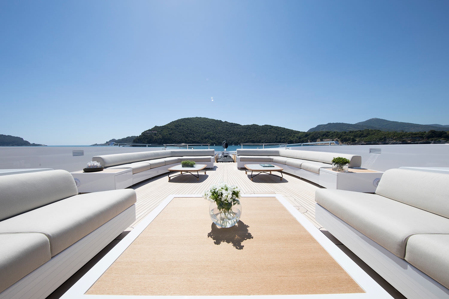 SEVEN SINS San Lorenzo 52m Steel Luxury Superyacht Sun Deck