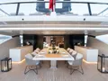 SEVEN SINS San Lorenzo 52m Steel Luxury Superyacht Al Fresco Dining SEVEN SINS San Lorenzo 52m Steel Luxury Superyacht Al Fresco Dining