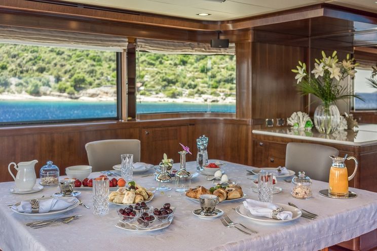 Charter Yacht SEVENTH SENSE - Ferretti 33m - 5 Cabins - Rogoznica - Trogir - Split - Hvar