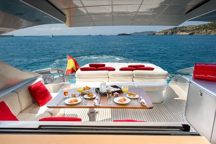 Charter Yacht LEGENDARY - Pershing 72 - 3 Cabins - Ibiza Port - Formentera - Palma - Mallorca - Menorca