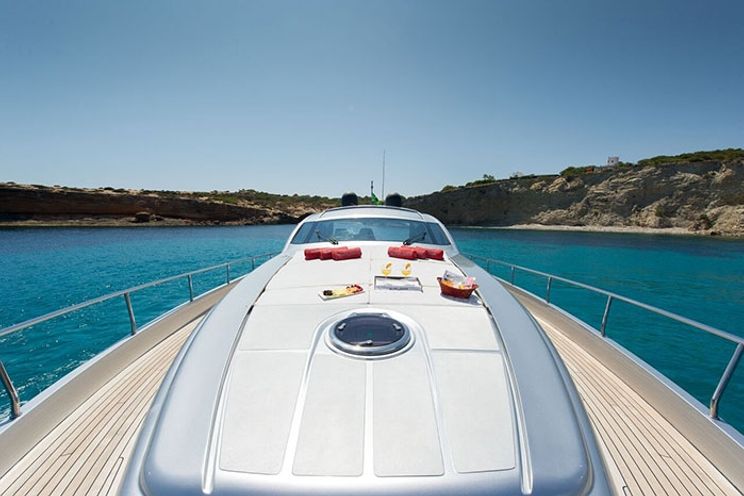 Charter Yacht LEGENDARY - Pershing 72 - 3 Cabins - Ibiza - Formentera - Palma - Mallorca - Menorca - Balearics - Spain