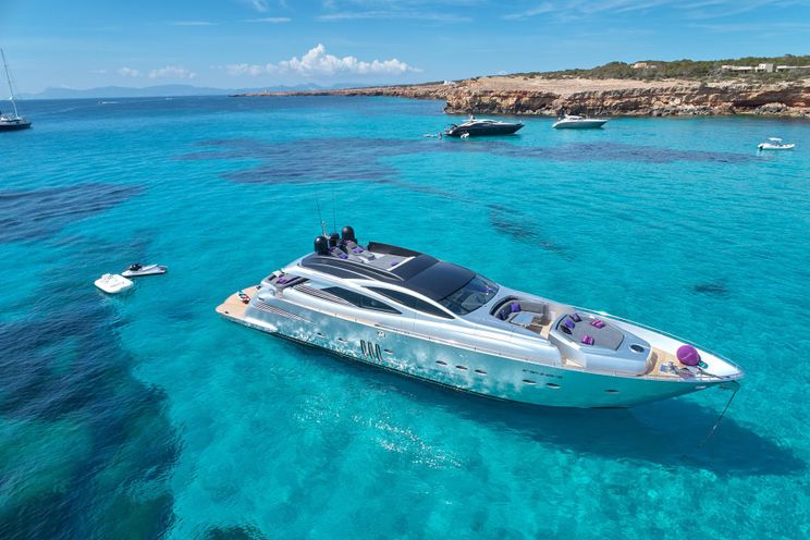 Charter Yacht SHALIMAR II - Pershing 90 - 4 Cabins - Ibiza Port - Formentera - Palma - Mallorca - Menorca