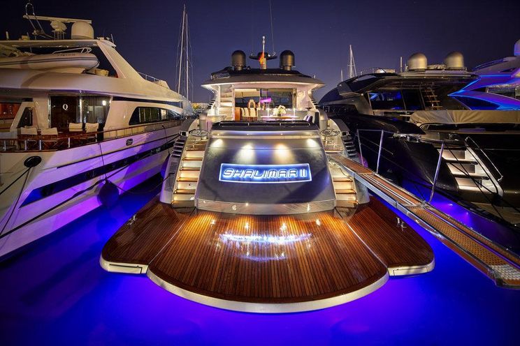 Charter Yacht SHALIMAR II - Pershing 90 - 4 Cabins - Ibiza Port - Formentera - Palma - Mallorca - Menorca