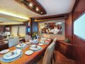 Crewed Motor Yacht Dining Area Crewed Motor Yacht Dining Area