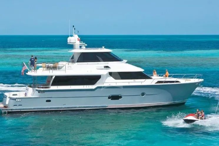 Charter Yacht SILVER LINING - Horizon 74 - 3 Cabins - Nassau - Exumas - Bahamas