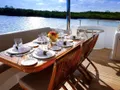 Crewed Motor Yacht Dining Crewed Motor Yacht Dining