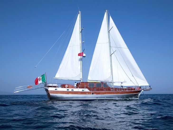 SILVER STAR Amalfi Coast Gulet Charter Sail SILVER STAR Amalfi Coast Gulet Charter Sail