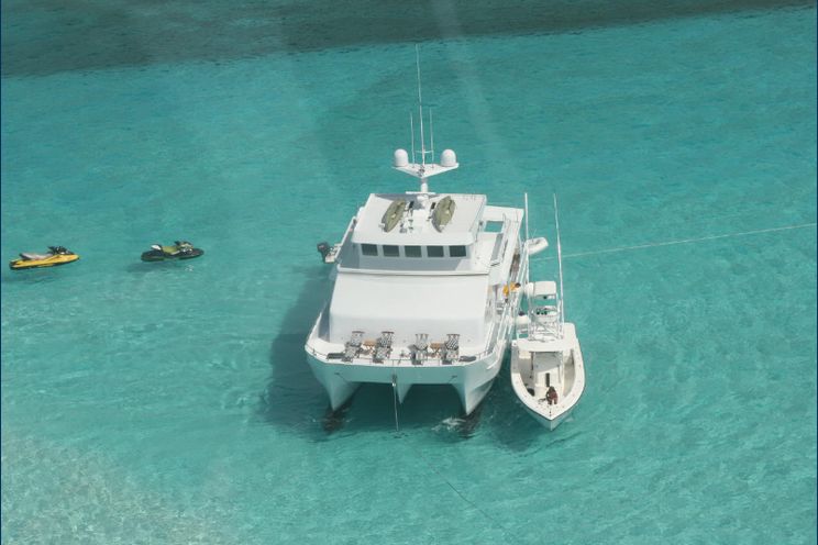 Charter Yacht SLUMBER VENTURE - Custom Power Cat 60 - 3 Cabins - Bahamas - Nassau - Paradise Island - Georgetown