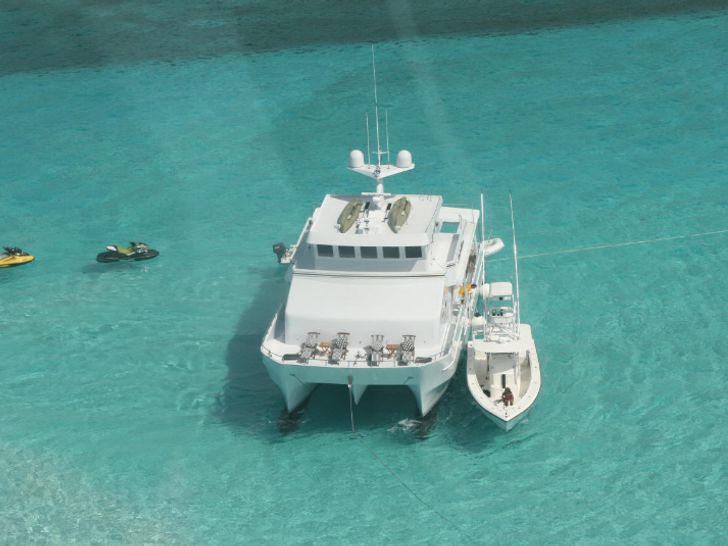 aerial view with watertoys